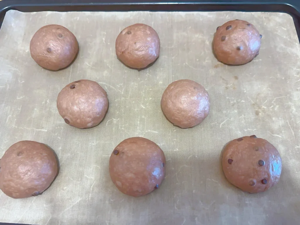Double Chocolate Lava Cocoa Buns (Black-Eyed Pea Buns)