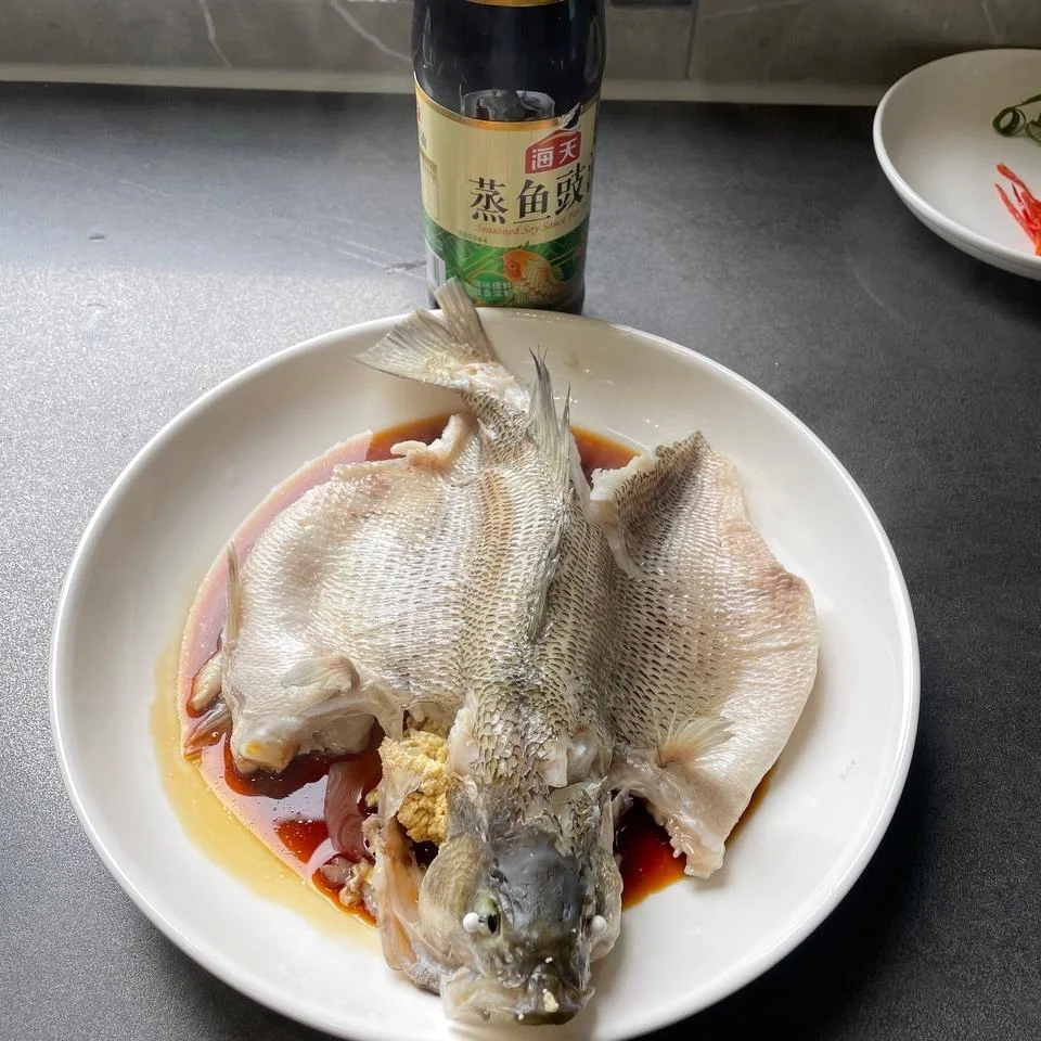 10-Minute Steamed Sea Bass (with Fish Cutting Guide)