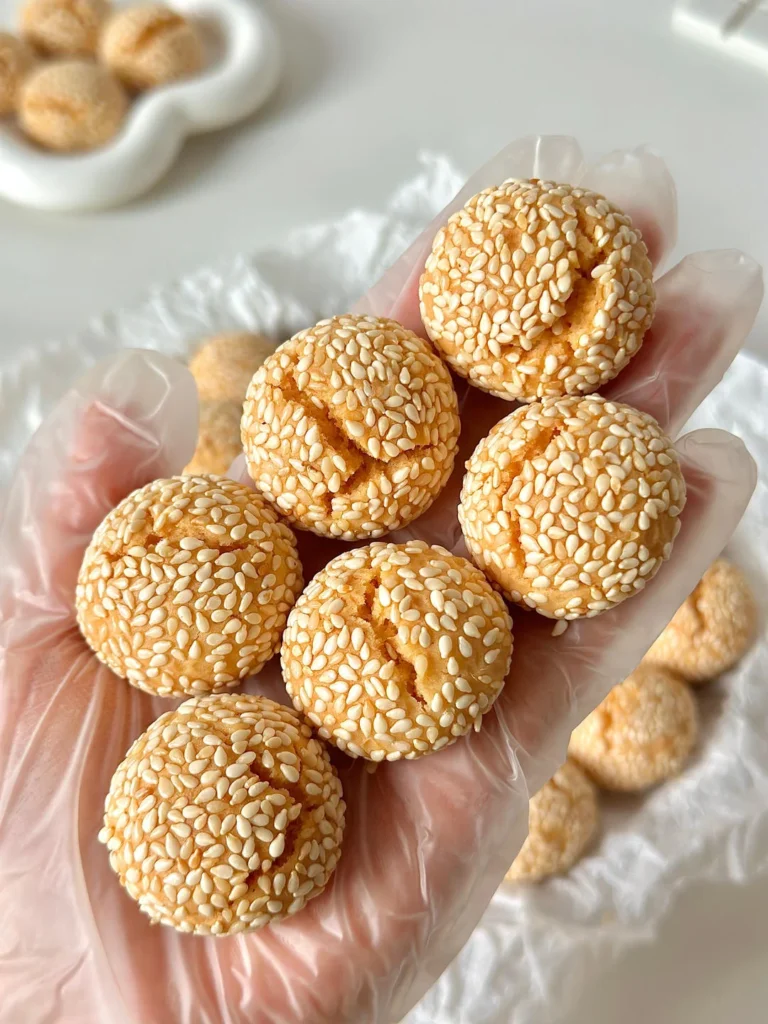 Sesame Crunch Bites – Crispy Chinese New Year Snack