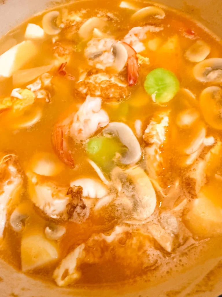 Spring Bamboo Shoot and Shrimp Soup