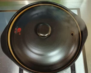 Tender Tofu and Sea Bass Clay Pot