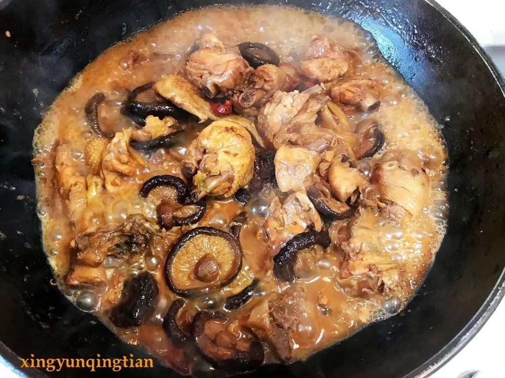 Chicken and Mushroom Stew