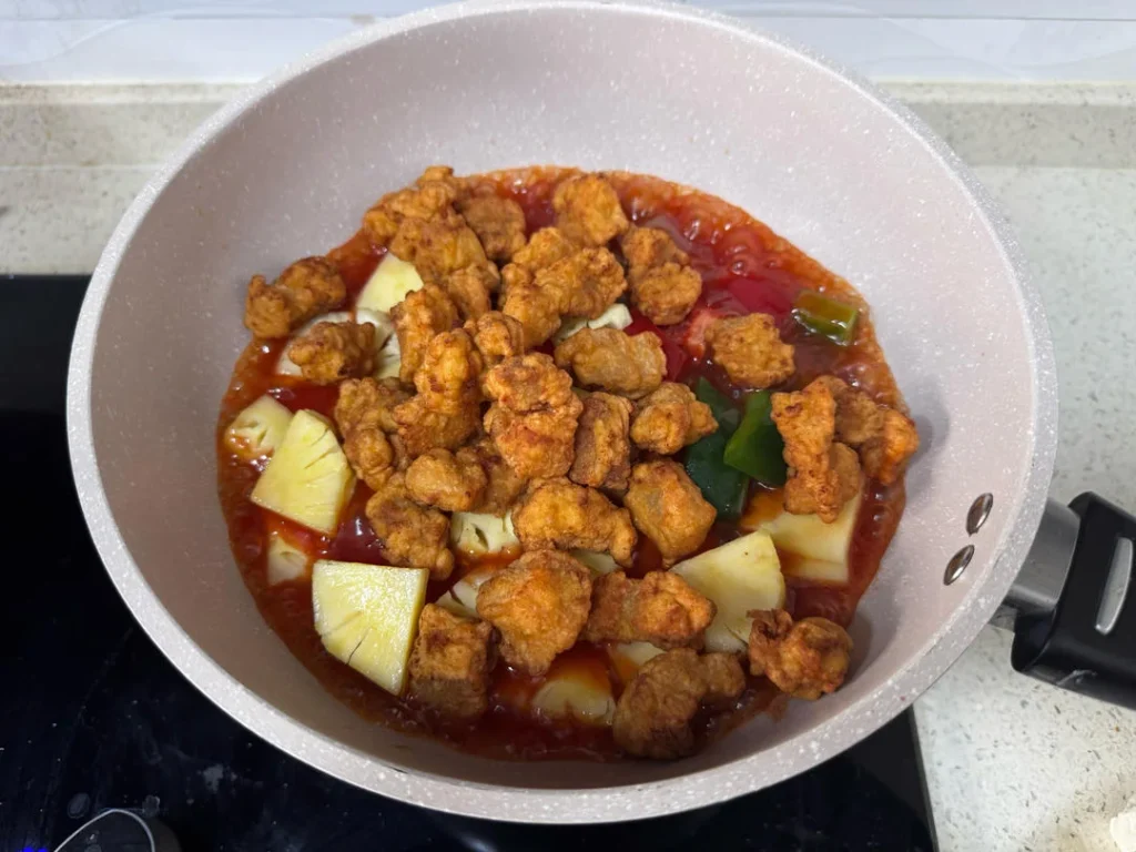 Sweet and Sour Pork with Pineapple