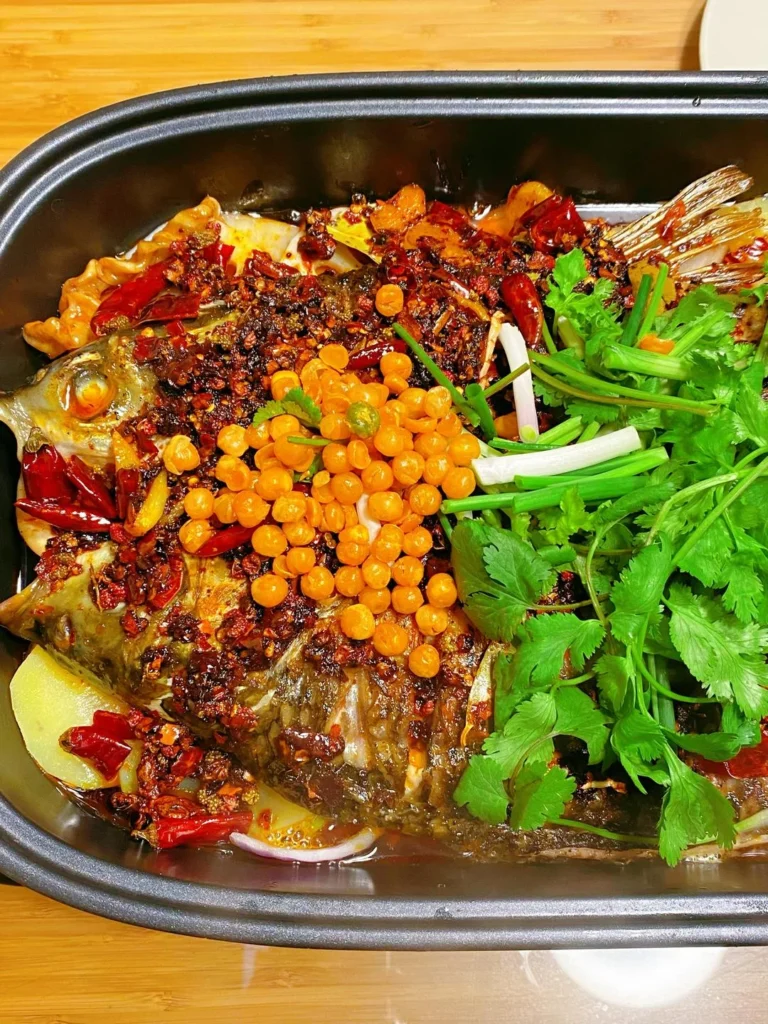 Homemade Grilled Fish with Hot Pot Seasoning