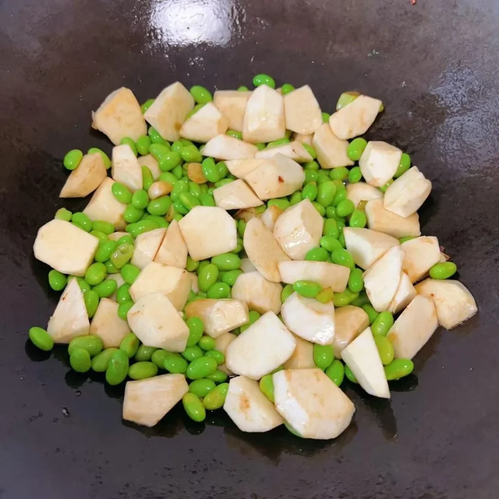 Braised Three Delicacies with Water Bamboo (Low-Fat & Slimming)