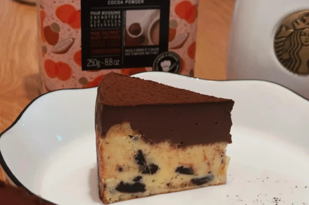 Decadent Chocolate Oreo Basque Cheesecake