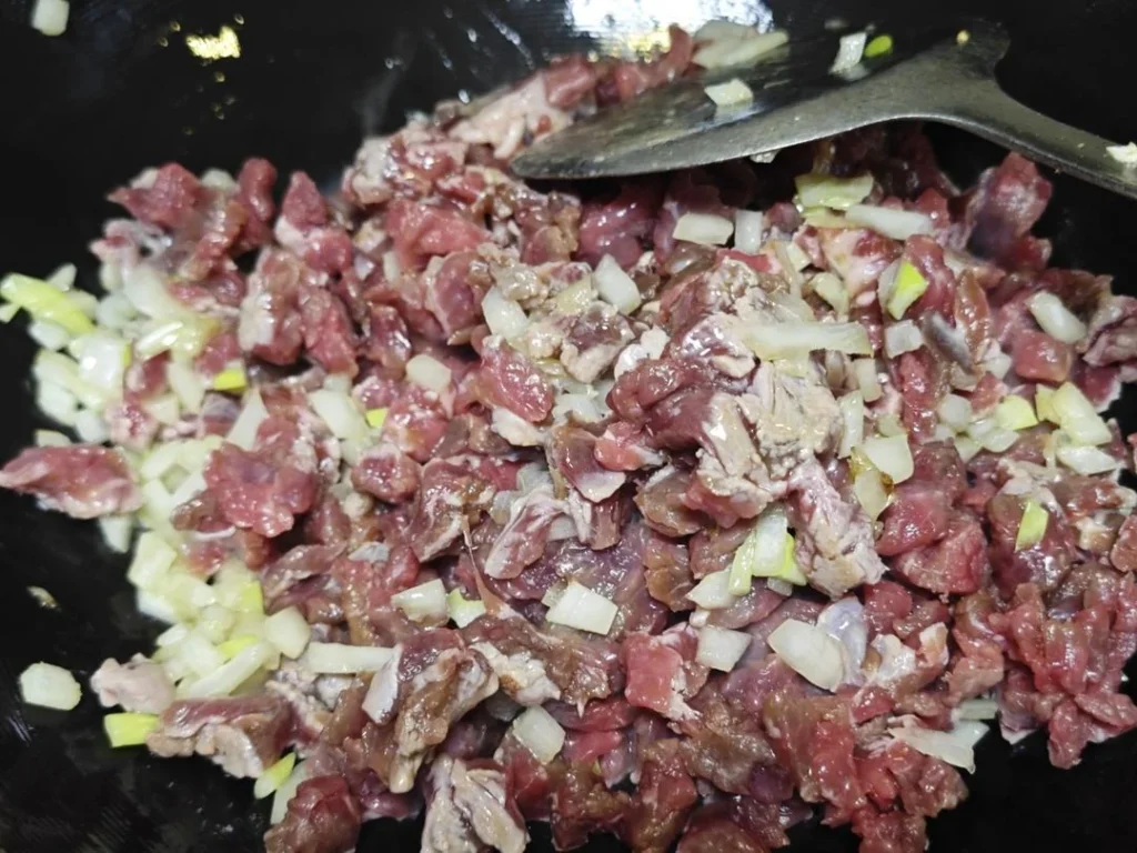 Morel Mushroom and Beef Fried Rice