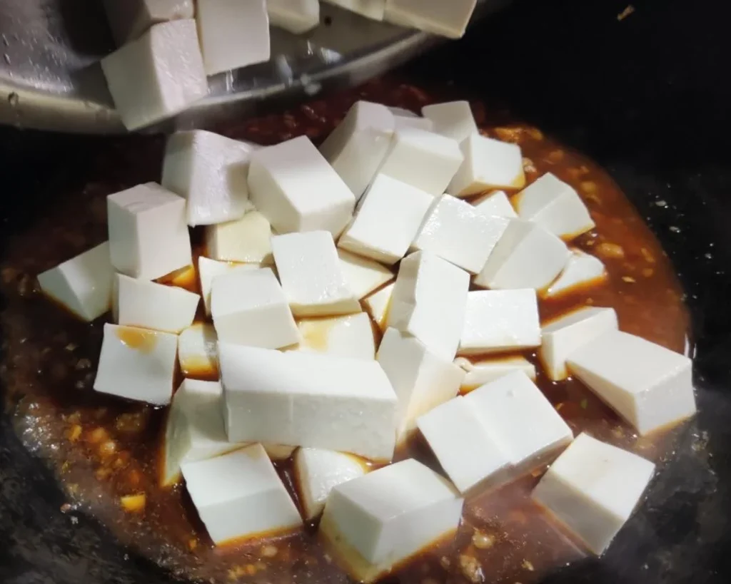 Braised Minced Pork Tofu