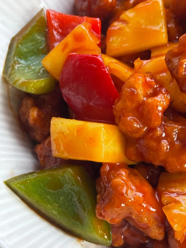 Sweet and Sour Pork with Pineapple