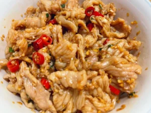 Garlic Pork Tenderloin Salad