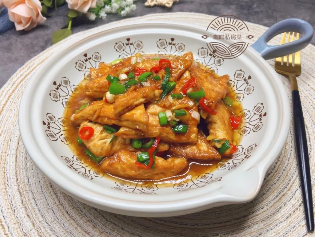 Braised Pan-Fried Tofu