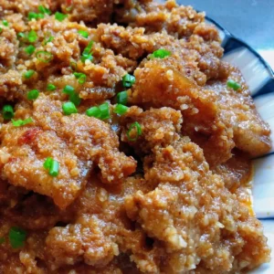 Amazing Steamed Pork with Rice Flour (Fen Zheng Rou)