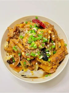 Chicken Feet and Crab Clay Pot Stew