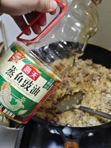 Morel Mushroom and Beef Fried Rice