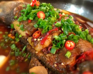 Braised Sea Bass