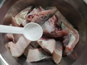 Pan-Fried Sea Bass Chunks