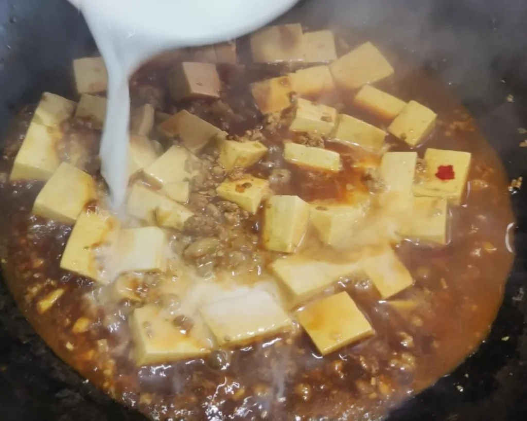 Braised Minced Pork Tofu