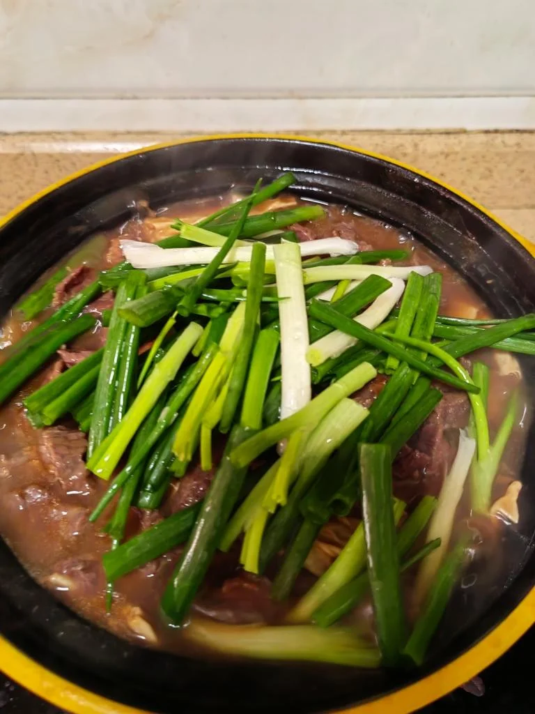 Braised Beef with Dried Tofu Sticks