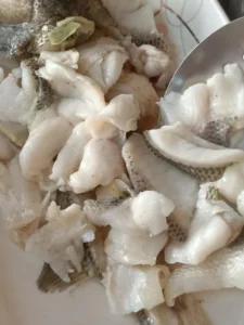 Tender Sliced Sea Bass