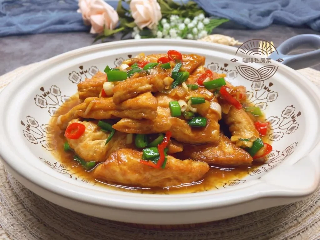 Braised Pan-Fried Tofu