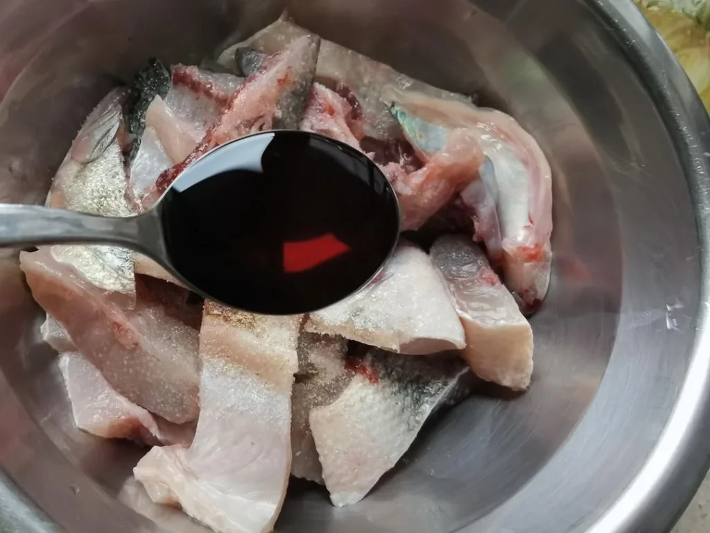 Pan-Fried Sea Bass Chunks