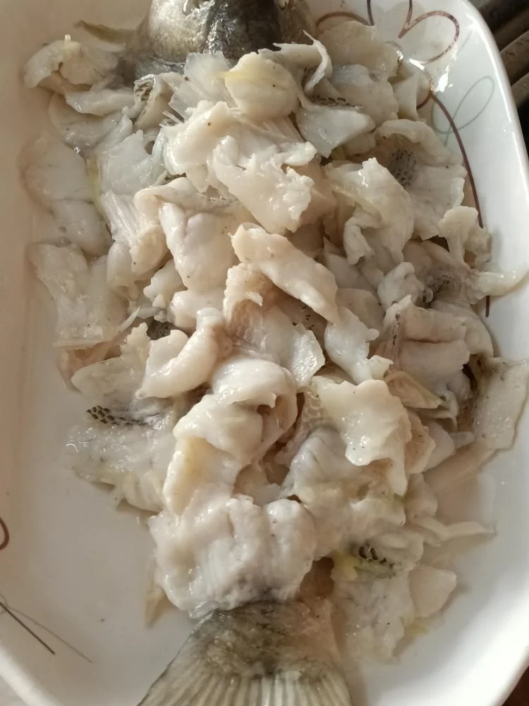 Tender Sliced Sea Bass