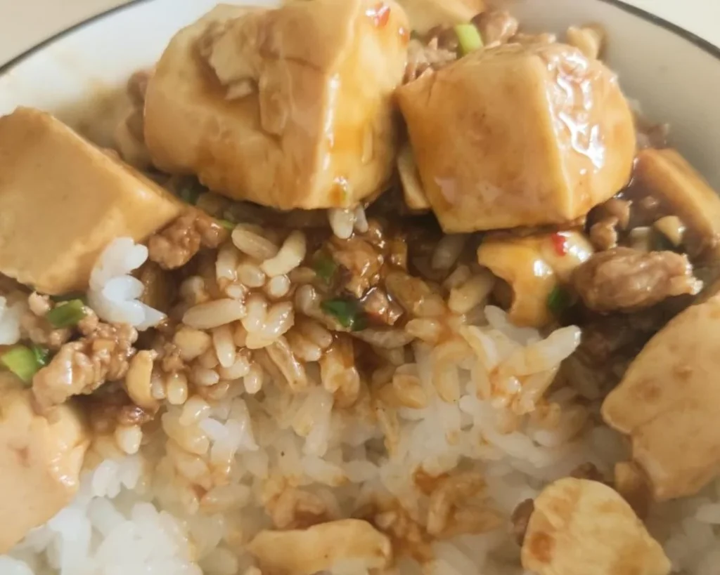 Braised Minced Pork Tofu