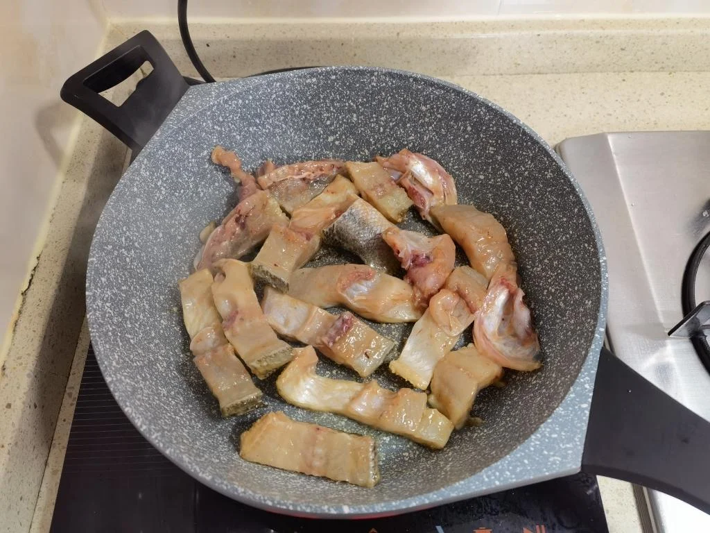 Pan-Fried Sea Bass Chunks