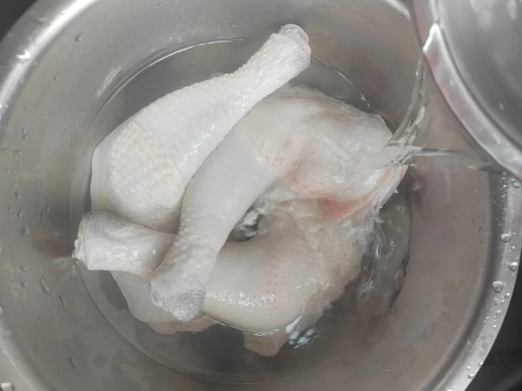 Soy Sauce Hand-Shredded Chicken