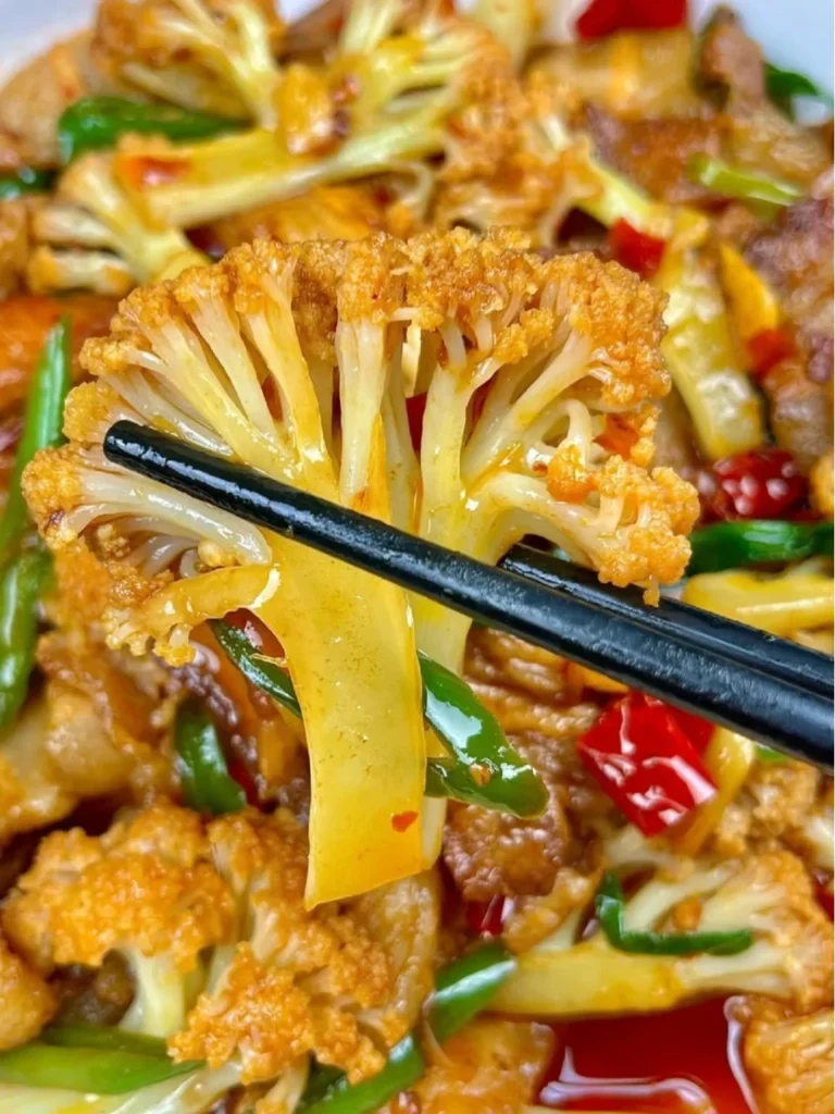 Sichuan Dry Pot Cauliflower