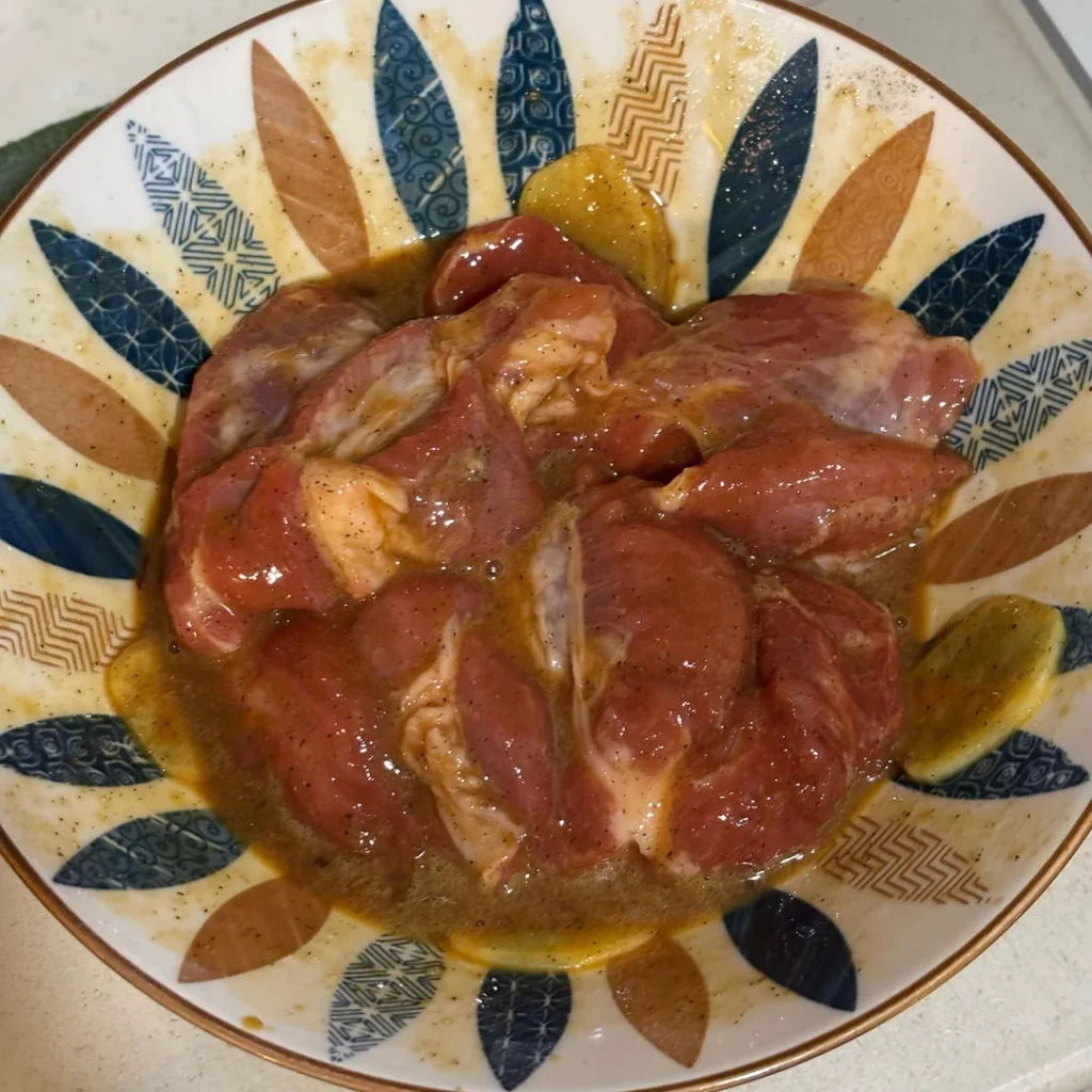 Salted Scallion Pork Shoulder