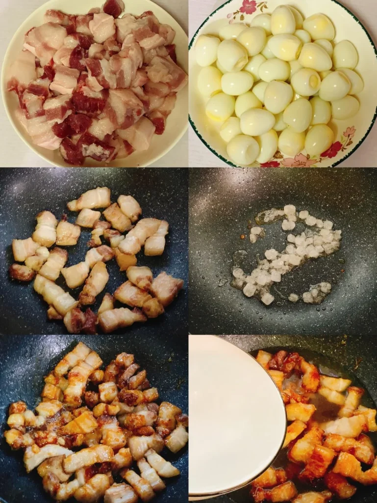 Mind-Blowing Braised Pork Belly with Quail Eggs