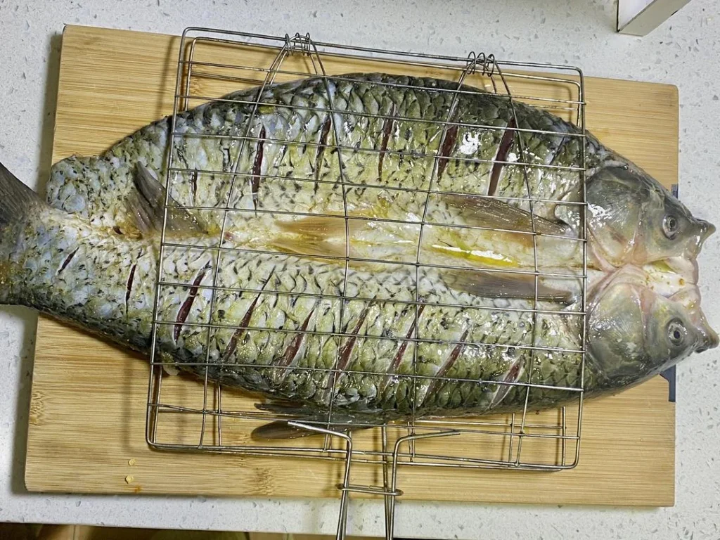 Homemade Grilled Fish with Hot Pot Seasoning