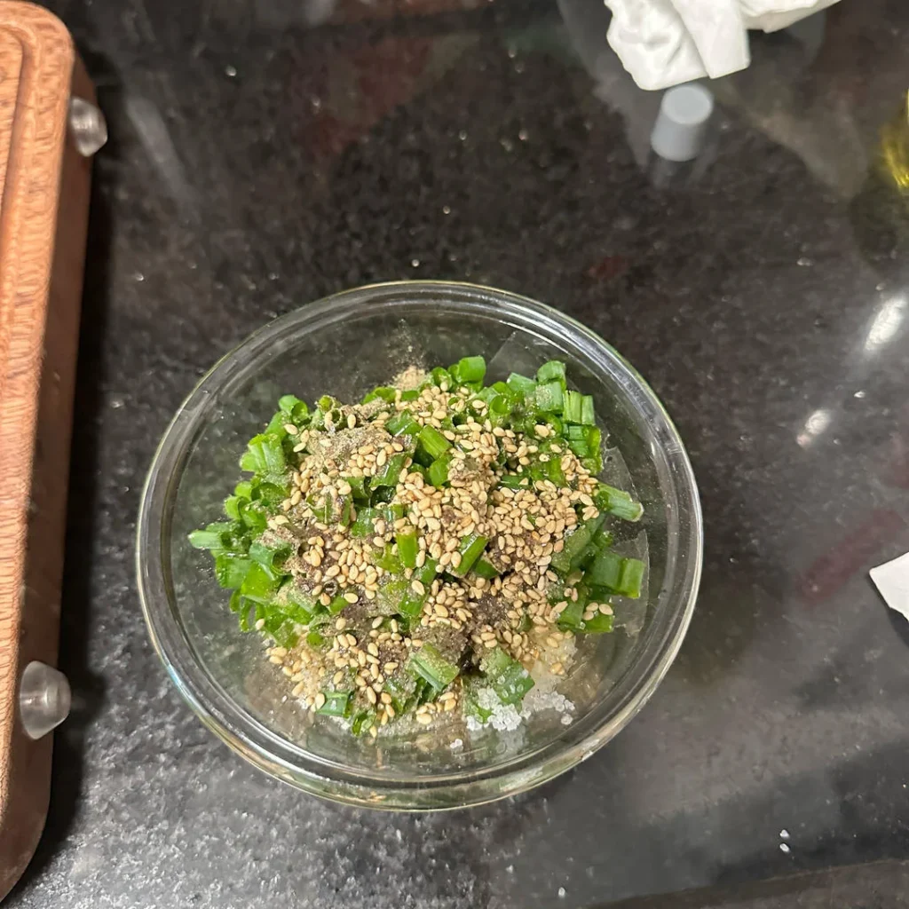 Salt-Scallion Pork Chops