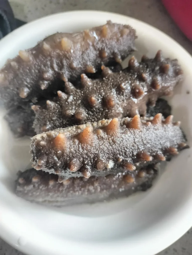 Sea Cucumber Stir-Fried with Pickled Radish