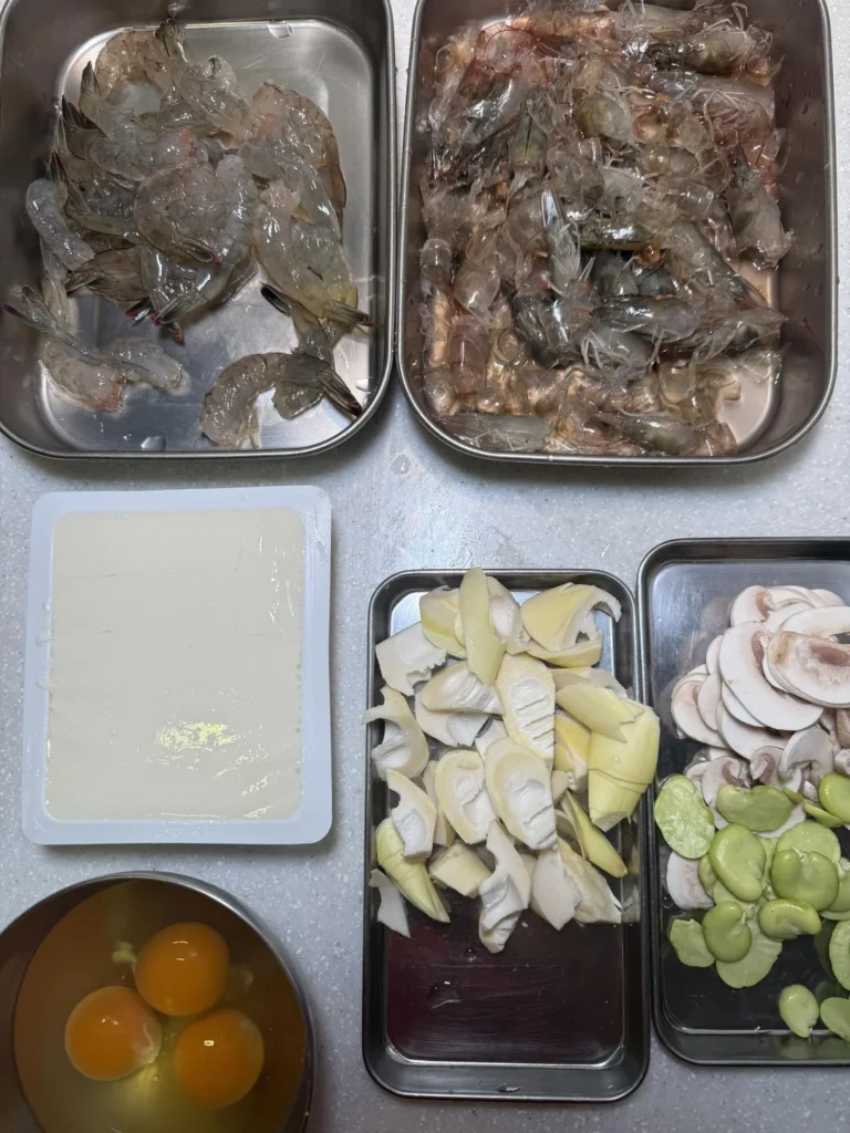 Spring Bamboo Shoot and Shrimp Soup