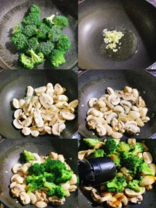 Broccoli and Mushroom Stir-Fry