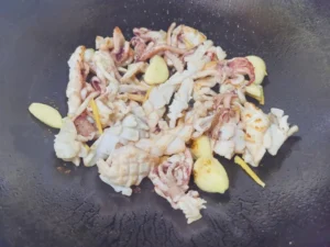 Garlic Squid