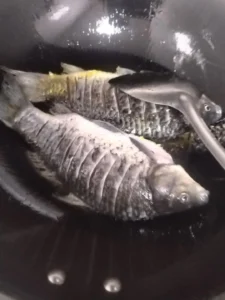 Home-Style Pickled Pepper & Scallion Crucian Carp