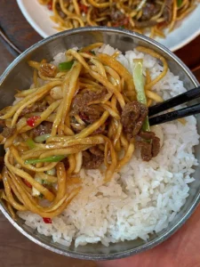 Stir-fried Water Bamboo with Beef