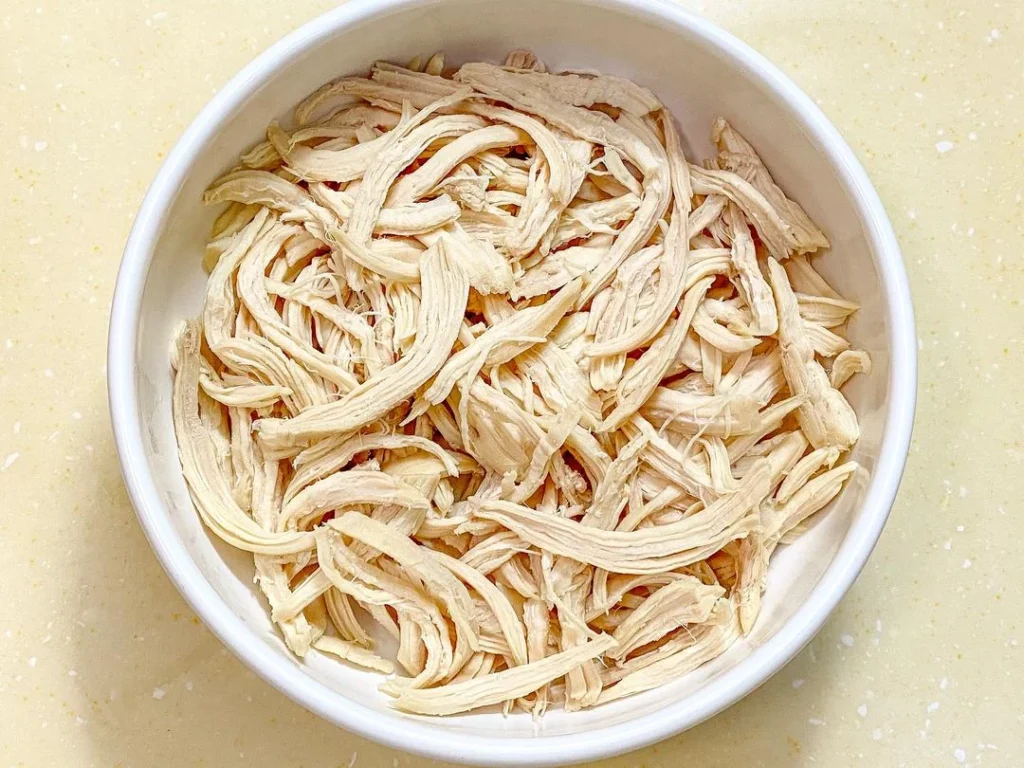 Cold Shredded Chicken Salad