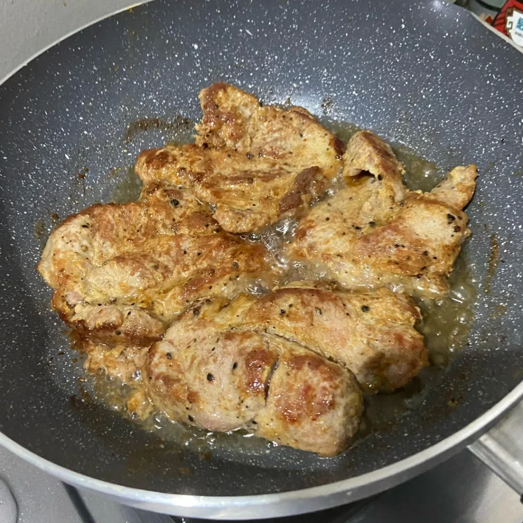 Scallion Salt Pork Collar