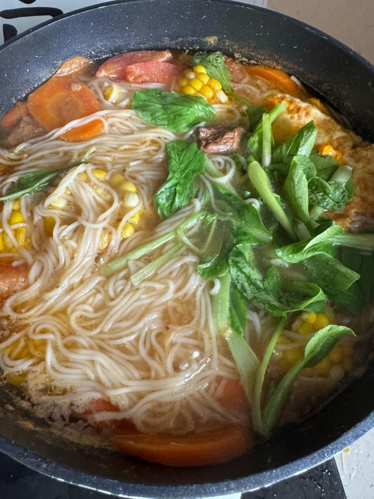 Beef Noodle Soup – Breakfast