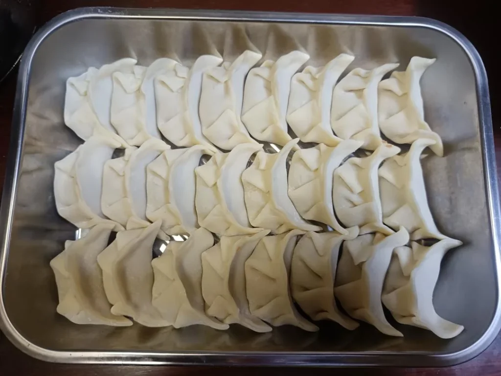 Juicy Chinese Cabbage and Pork Dumplings