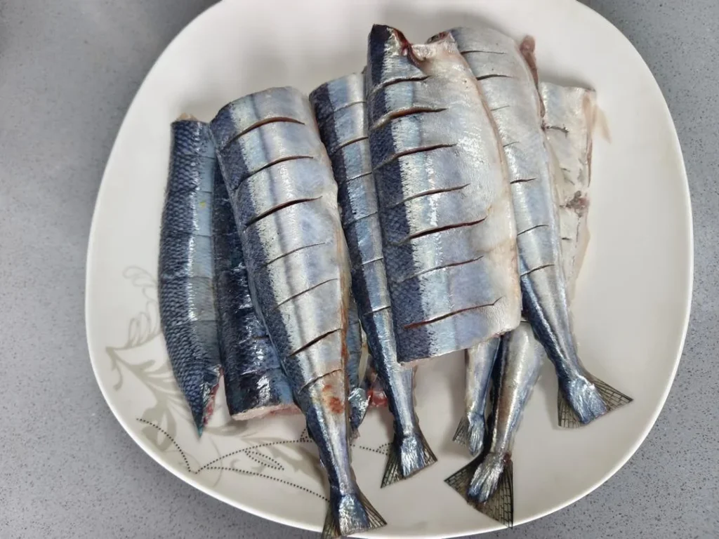 Pan-Seared Pacific Saury