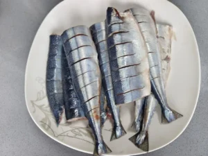 Pan-Seared Pacific Saury