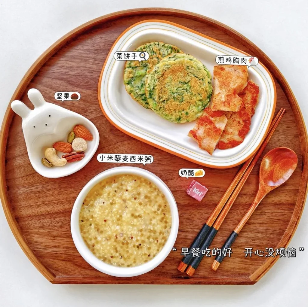 5th Grader’s Weekly Breakfast Diary