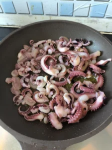 Spicy Sizzling Squid Tentacles