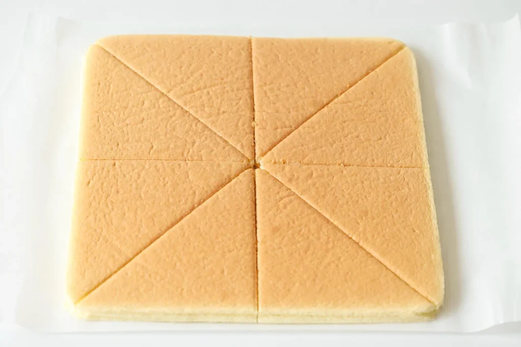 Creamy Cheese Milk Corner Cake