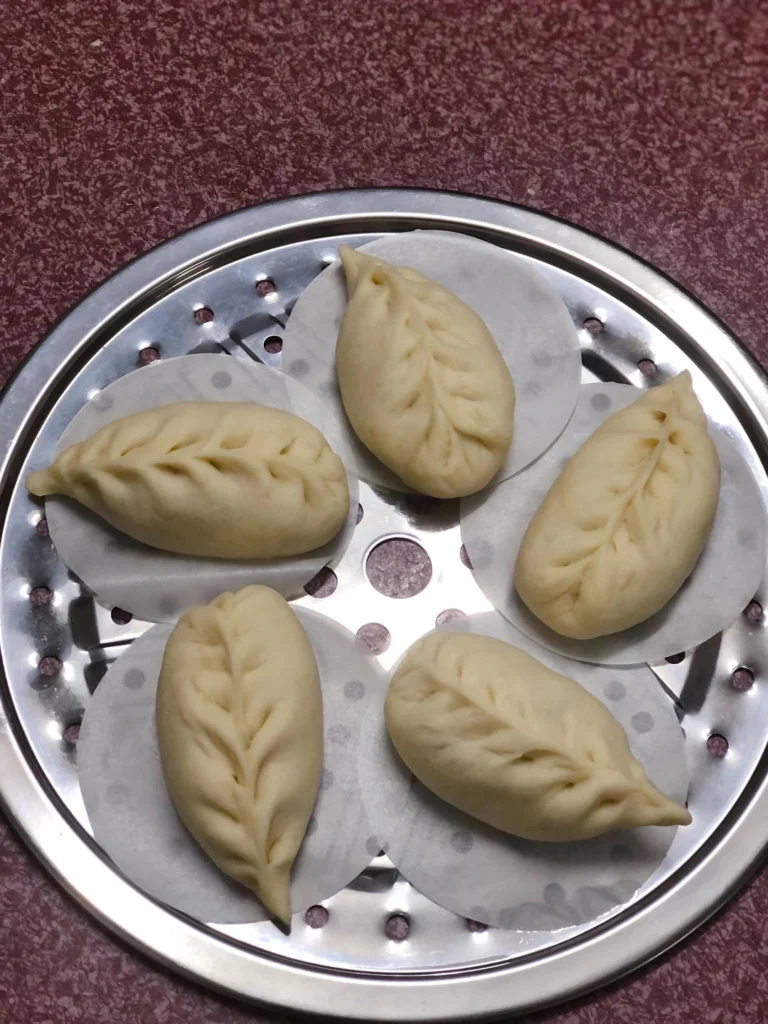 Pickled Mustard Greens and Pork Steamed Buns